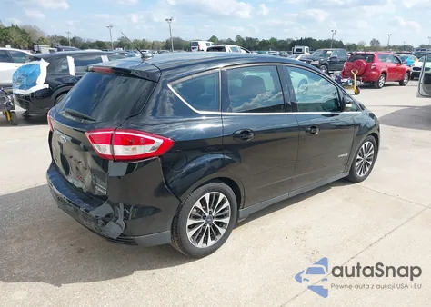 2017 Ford C-Max Hybrid Titanium z USA, uszkodzony, nr VIN 1FADP5DU4HL106944